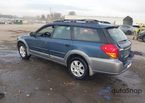 2005 Subaru Outback 2.5I z USA, uszkodzony, nr VIN 4S4BP61C357340169
